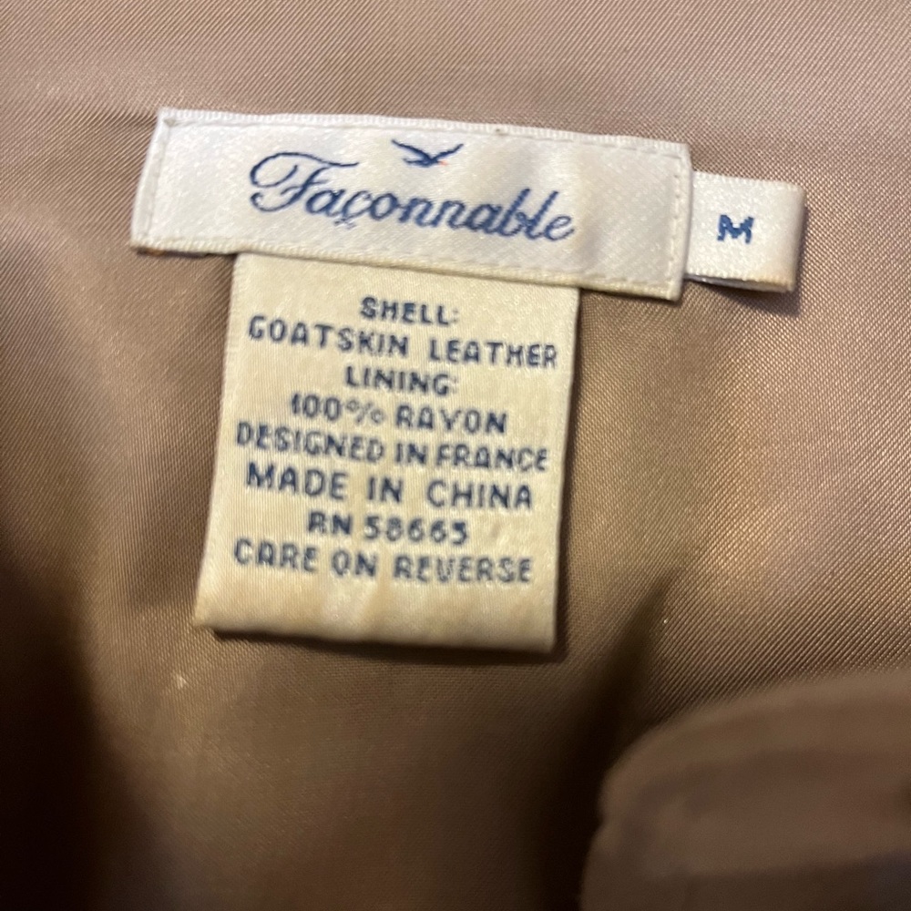 Suede Facconable Jacket - image 2